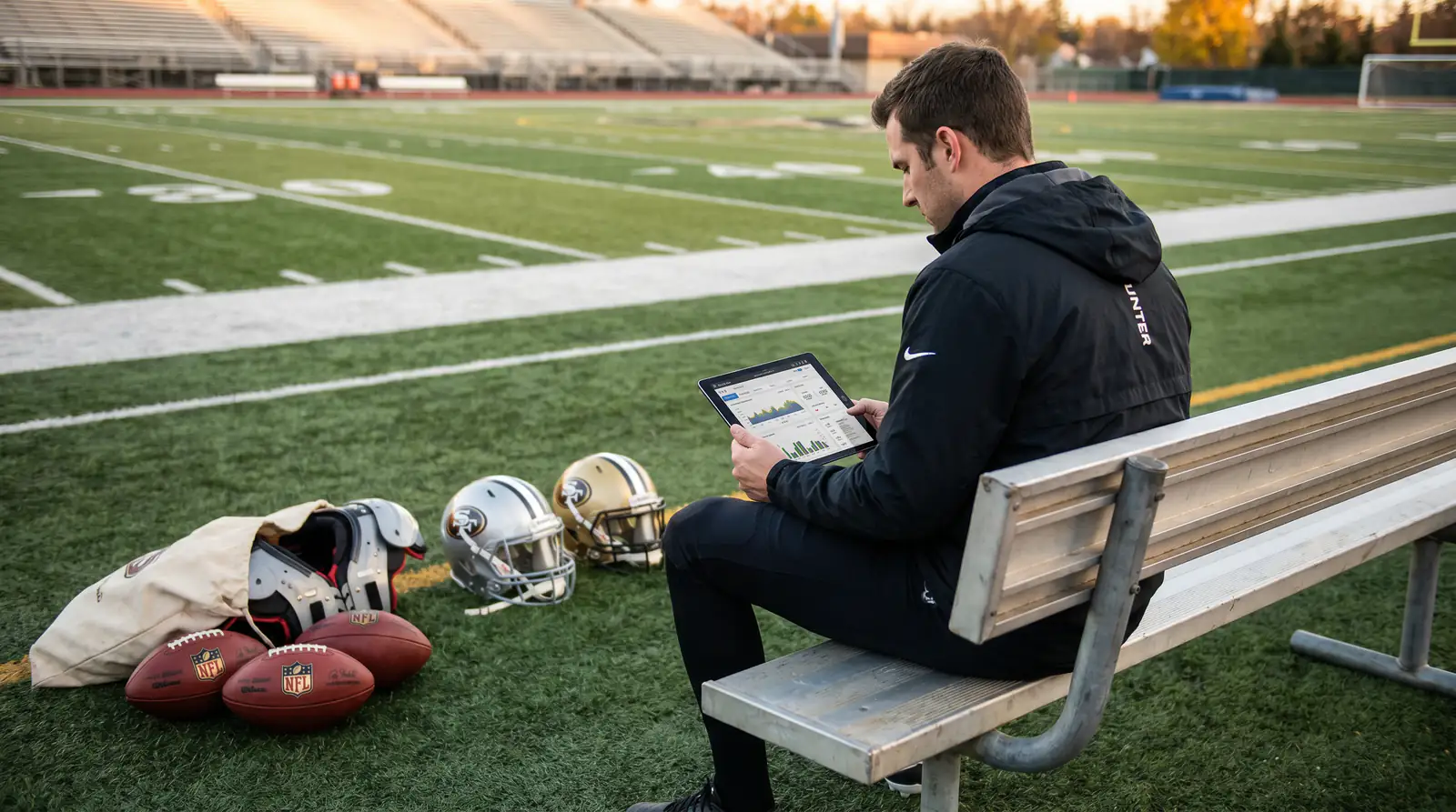 Punter weighing an expected value calculation against a bookmaker price on a tablet